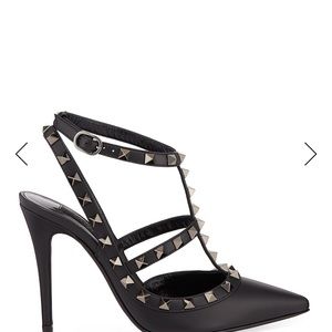 Valentino Black studded pumps